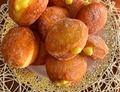 BOMBOLONI RIPIENI DI CREMA: FRITTI DI CARNEVALE