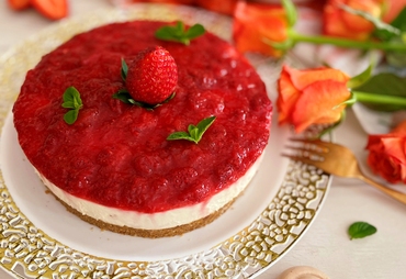 CHEESECAKE ALLE FRAGOLE: AUGURI ALLA MAMMA!