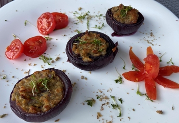 CIPOLLE RIPIENE AL TONNO COTTE IN FORNO