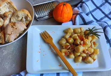 GNOCCHI DI PANE... PANE RAFFERMO NO SPRECO
