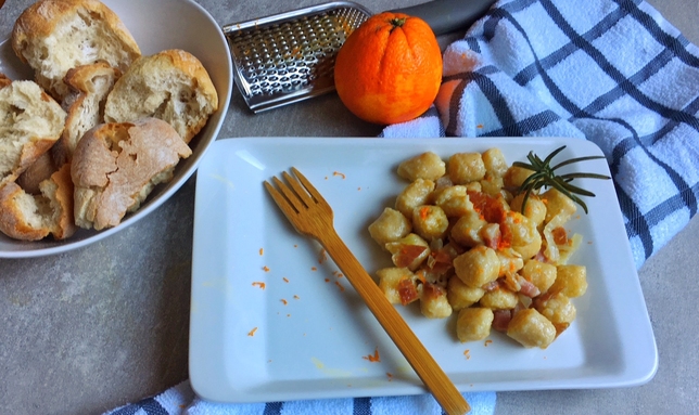 GNOCCHI DI PANE... PANE RAFFERMO NO SPRECO