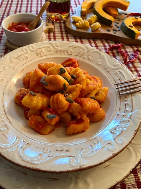 GNOCCHI DI ZUCCA E PATATE: PRIMO D’AUTUNNO