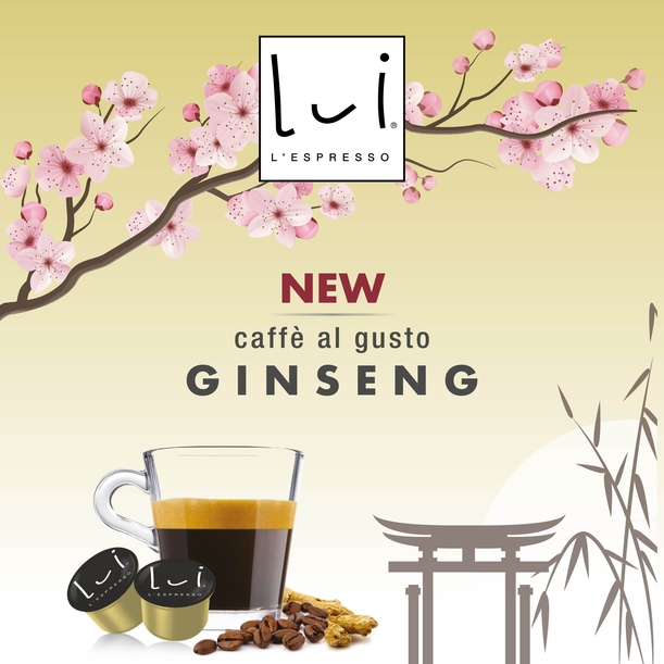 CAFFE’ AL GINSENG DI LUI L’ESPRESSO, ULTIMO NATO