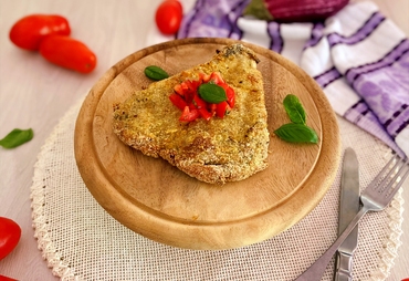 MELANZANE IMPANATE IN FRIGGITRICE AD ARIA