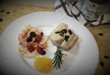 MERLUZZO FRESCO AL VAPORE CON FINOCCHI E ARANCE
