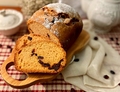 PANE DOLCE AI MIRTILLI ROSSI E CIOCCOLATO