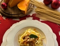 SPAGHETTI CON ZUCCA E GUANCIALE: PRIMO DA SOGNO!