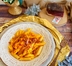 PASTA CON ZUCCA, SPECK E PANE CROCCANTE