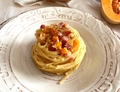 PASTA CON ZUCCA E PANCETTA: CONTRASTO DI SAPORI