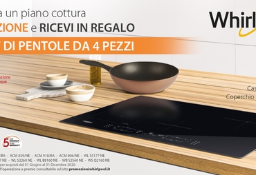 PROMOZIONE WHIRLPOOL E HOTPOINT: IN REGALO TVS