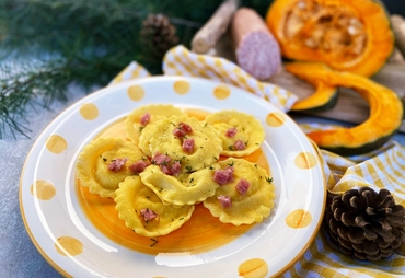 RAVIOLI DI ZUCCA E RICOTTA: UNA DELICATEZZA!