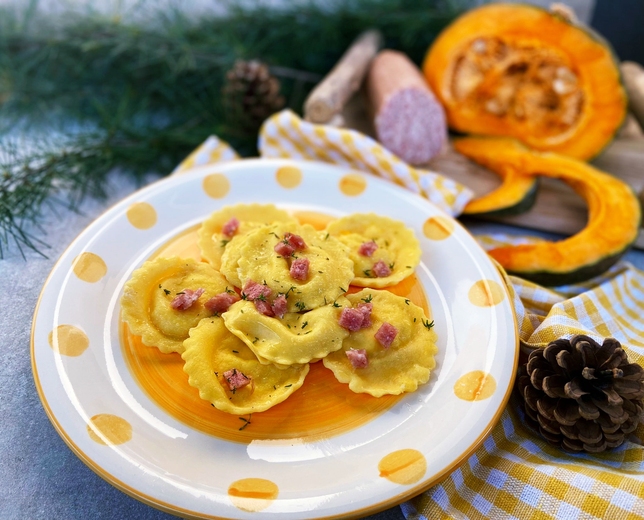 RAVIOLI DI ZUCCA E RICOTTA: UNA DELICATEZZA!