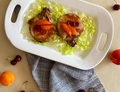 BRACIOLE DI MAIALE CON CILIEGIE E ALBICOCCHE