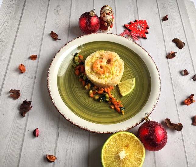 PRIMO PIATTO DI NATALE: RISOTTO AL BERGAMOTTO