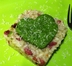 RISOTTO CON SPECK E PESTO DI RUCOLA E MANDORLE