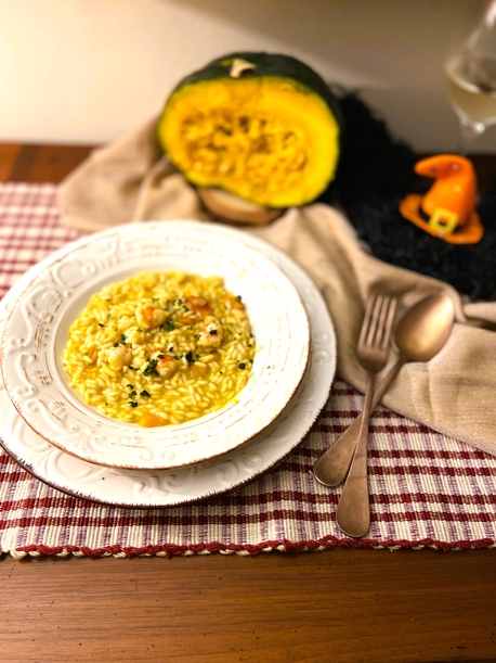 RISOTTO ALLA ZUCCA: LA RICETTA ALDI PER HALLOWEEN