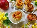 ROSE DI SFOGLIA E MELE: RICETTA DELL’8 MARZO