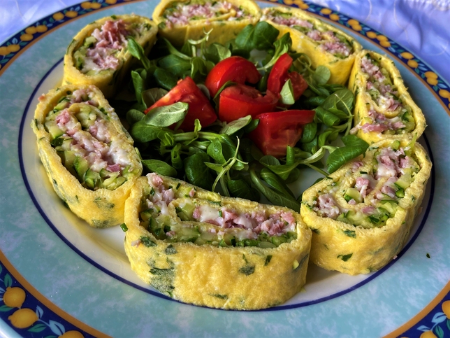 FRITTATA: ROTOLO FARCITO COTTO IN FORNO