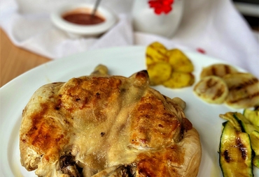 POLLO ALLA GRIGLIA CON SALSA BARBECUE: E' PRIMAVERA!