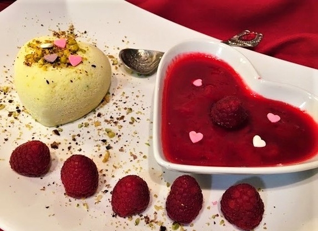 SEMIFREDDO AL PISTACCHIO PER SAN VALENTINO