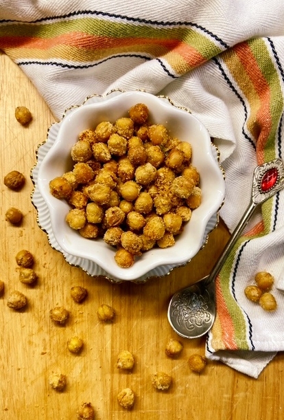 SNACK FACILE FATTO IN CASA: CECI CROCCANTI