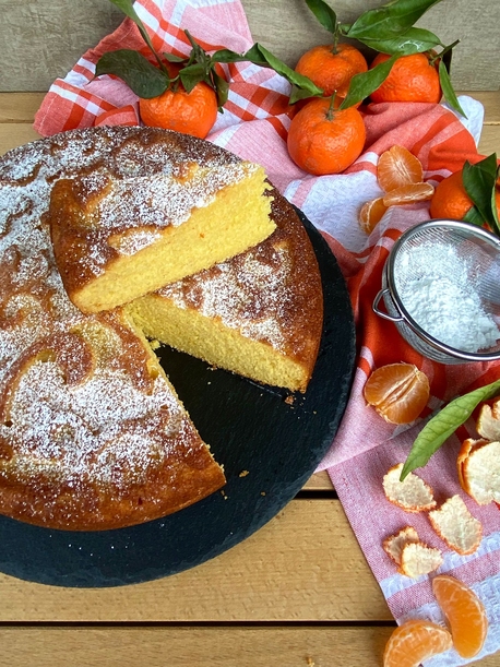 TORTA ALLE CLEMENTINE: LA VITAMINA A COLAZIONE