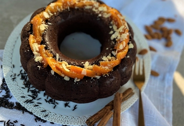 TORTA DI RISO NERO E CIOCCOLATO SENZA GLUTINE